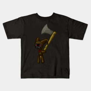 Doll With Hatchet Kids T-Shirt